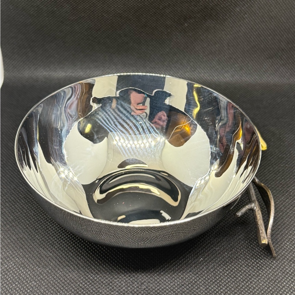 Vintage Boho Michael Aram Lemonwood Nut Bowl - Picture 3 of 11